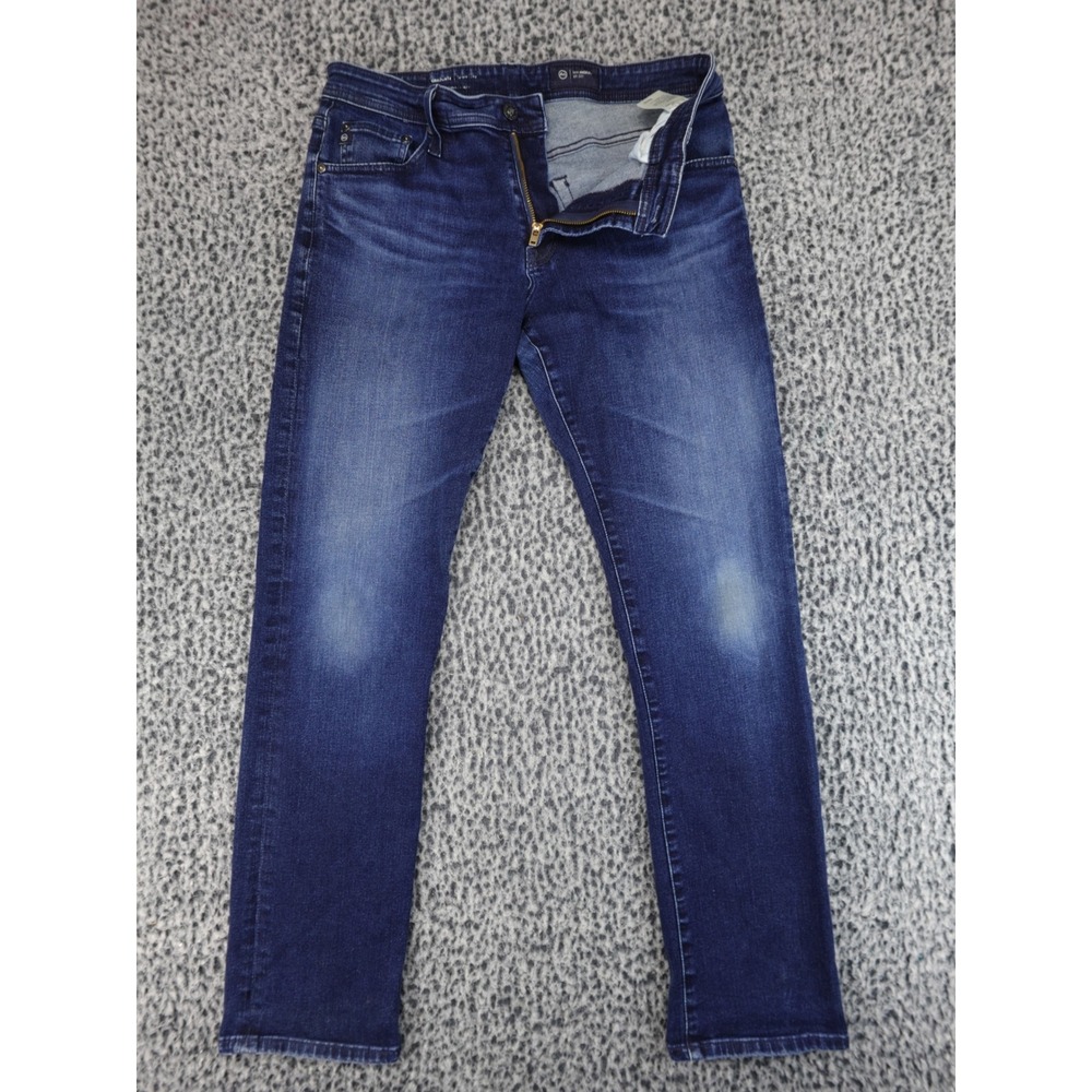 AG Adriano Goldschmied Graduate Tailored Leg Mens‎ Dark Wash Blue Jeans 32x32